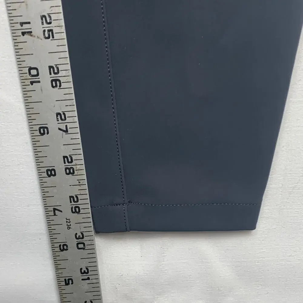 Lululemon size 24 new City Sleek Slim-Fit High-Rise Pant gray riding athletic